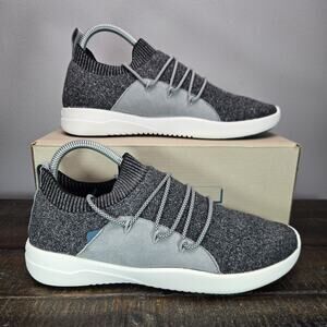 NEW Vessi Cityscape Classic Womens Size 5 Lace Up Waterproof Shoes Charcoal Grey